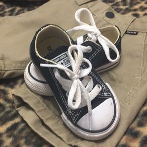 Black and White Toddler All ⭐️ Converse